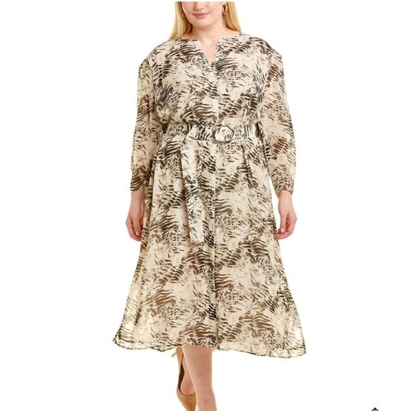 LAFAYETTE 148 NY Plus Neilson Shirtdress - Picture 1 of 6